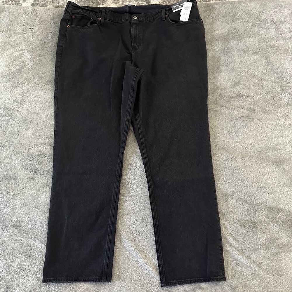 Abercrombie & Fitch Curve Love Plus Size 36/22 Long Tall Curve Love 90s Straight